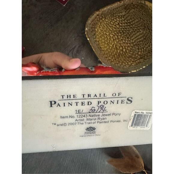 Trail of Painted Ponies Figurine - Native Jewel Pony by Maria Ryan - Picture 4 of 4